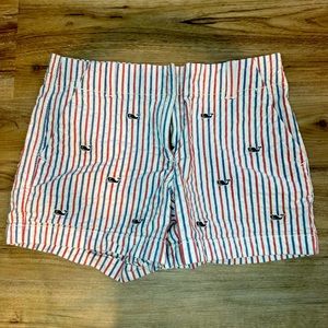 Vineyard Vines whale logo Girls Shorts